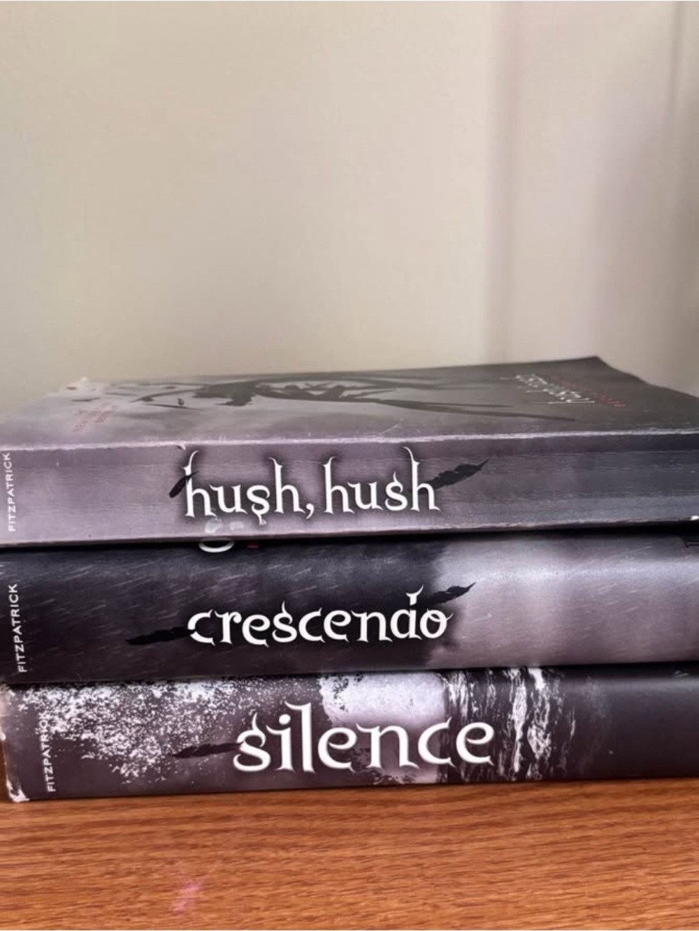 “Hush Hush” Book Series by Becca Fitzgerald